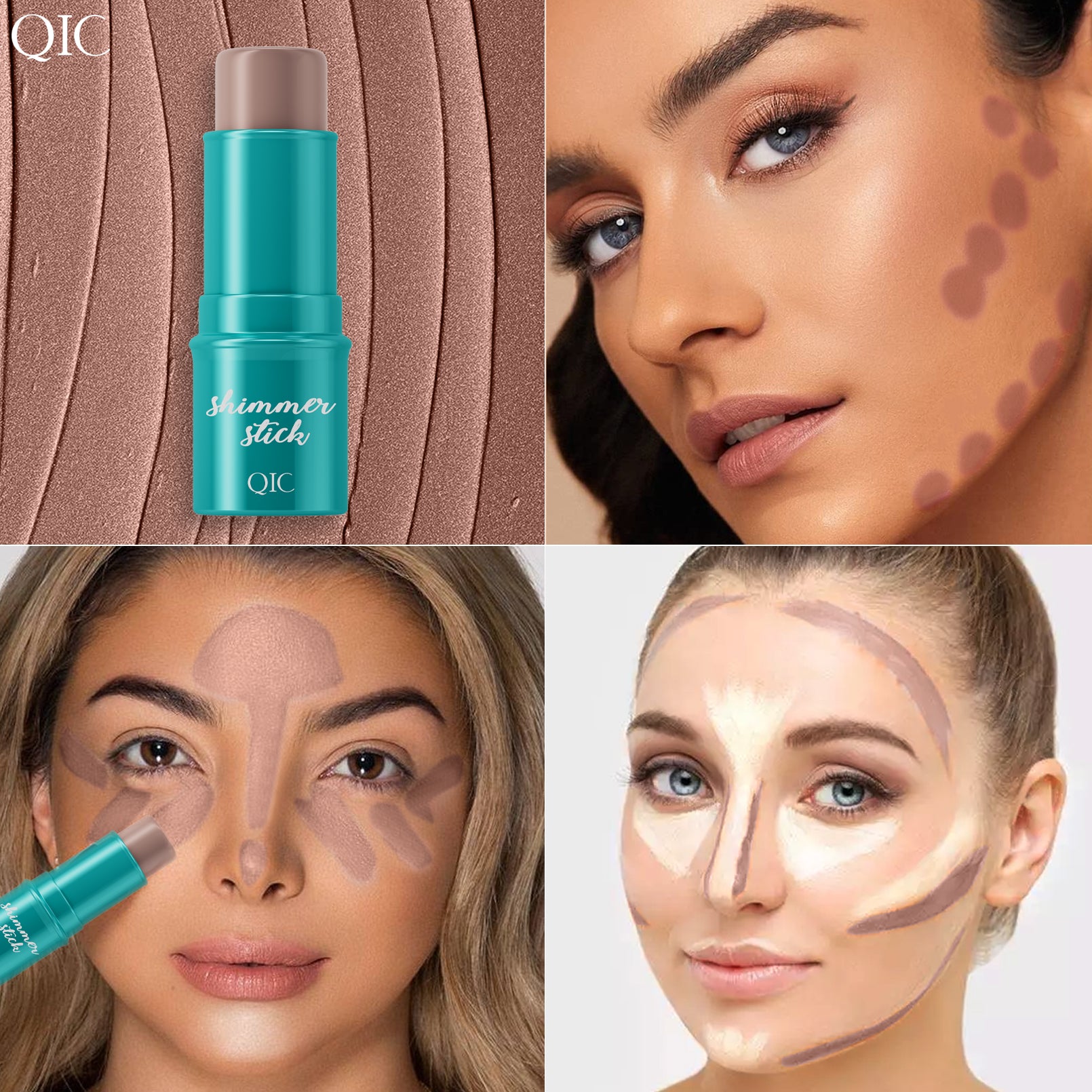 FACETUNE IN A STICK 💎 | 5-IN-1 MAGIC WAND: CARVE KARDASHIAN CHEEKBONES 👑 + LIGHT UP EYE-BAGS LIKE K-POP IDOLS ✨ | SWIPE-AND-GO NOSE JOB HACK 🔥 #NoMakeupArtistNeeded FACETUNE IN A STICK 💎 | 5-IN-1 MAGIC WAND: CARVE KARDASHIAN CHEEKBONES 👑 + LIGHT UP EYE-BAGS LIKE K-POP IDOLS ✨ | SWIPE-AND-GO NOSE JOB HACK 🔥 #NoMakeupArtistNeeded